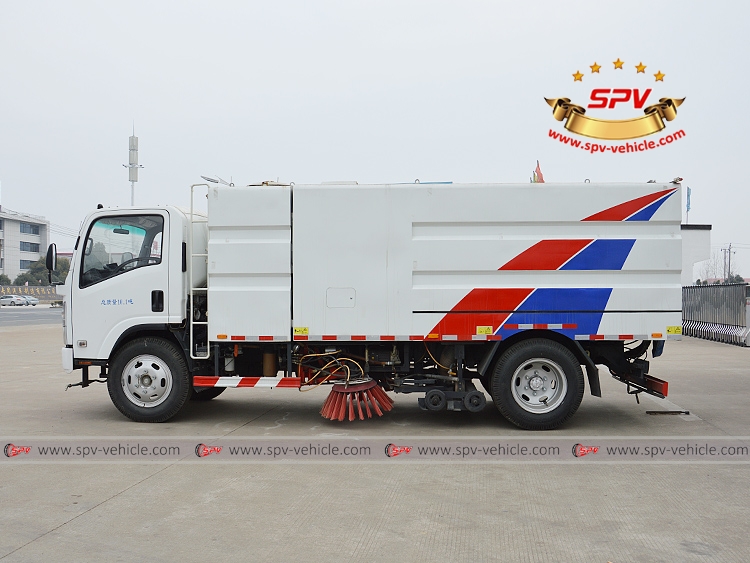 Road Washing Truck ISUZU-LS